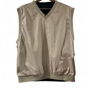 Vintage Wedge Men’s Reversible Windbreaker Pullover Vest Size Large